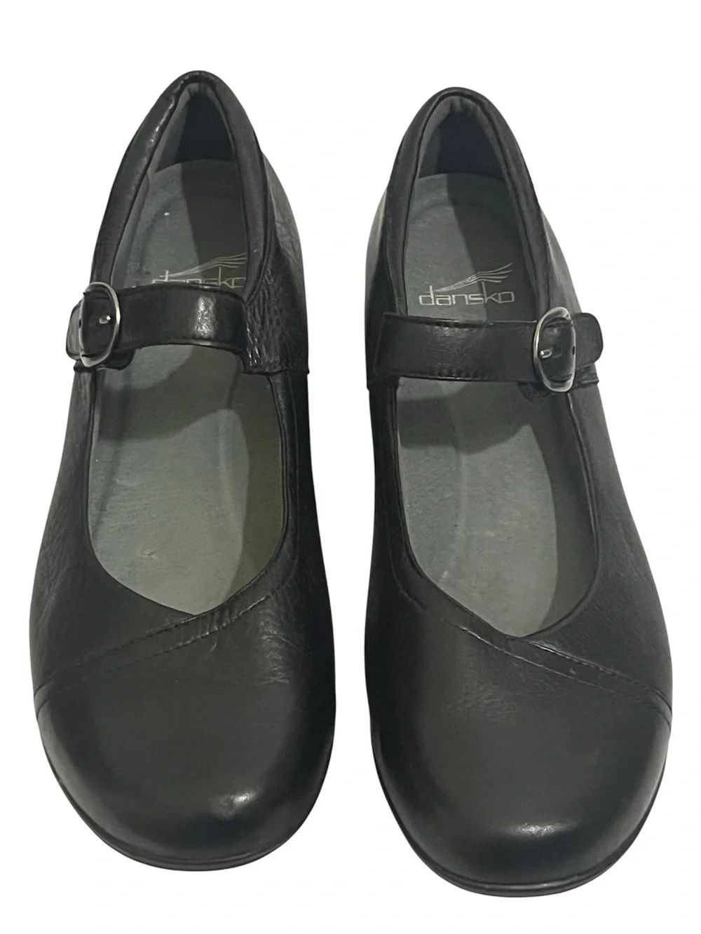 Dansko Fawna Black Milled Nappa Mary Jane Casual Shoes sz 11